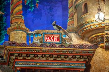 Majestic Theatre, San Antonio: Exit Sign