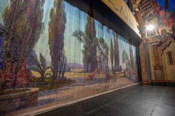 Majestic Theatre, San Antonio: Fire Curtain Closeup From Stage Right