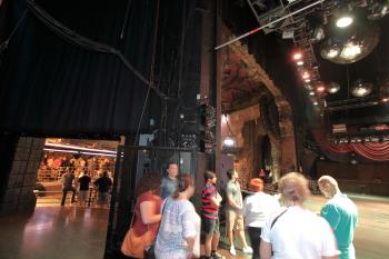 The Mayan, Los Angeles: Stage Left showing rear of sidestage
