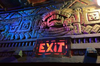 The Mayan, Los Angeles: Lobby Exit Sign