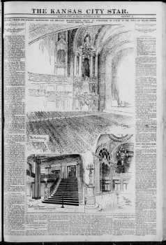 12-page feature on the theatre’s opening, as printed in the 23rd October 1927 edition of <i>The Kansas City Star</i> (6.7MB PDF)