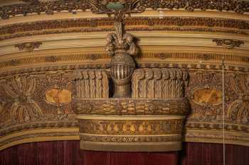 Midland Theatre, Kansas City, American Midwest (outside Chicago): Proscenium Centerpiece Closeup