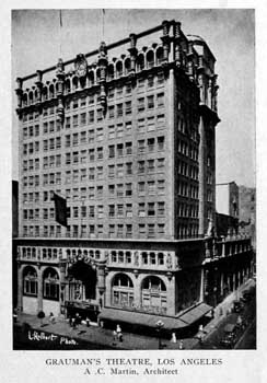 The theatre as featured in the October 1918 edition of <i>The Architect and Engineer</i>, held by the San Francisco Public Library and digitized by the Internet Archive (JPG)