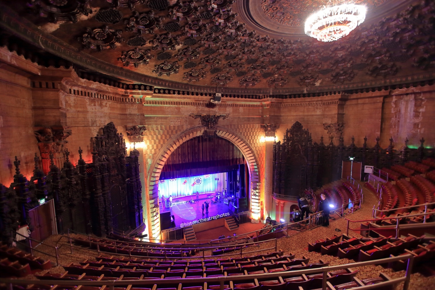 Million Dollar Theatre, Los Angeles: Balcony from rear