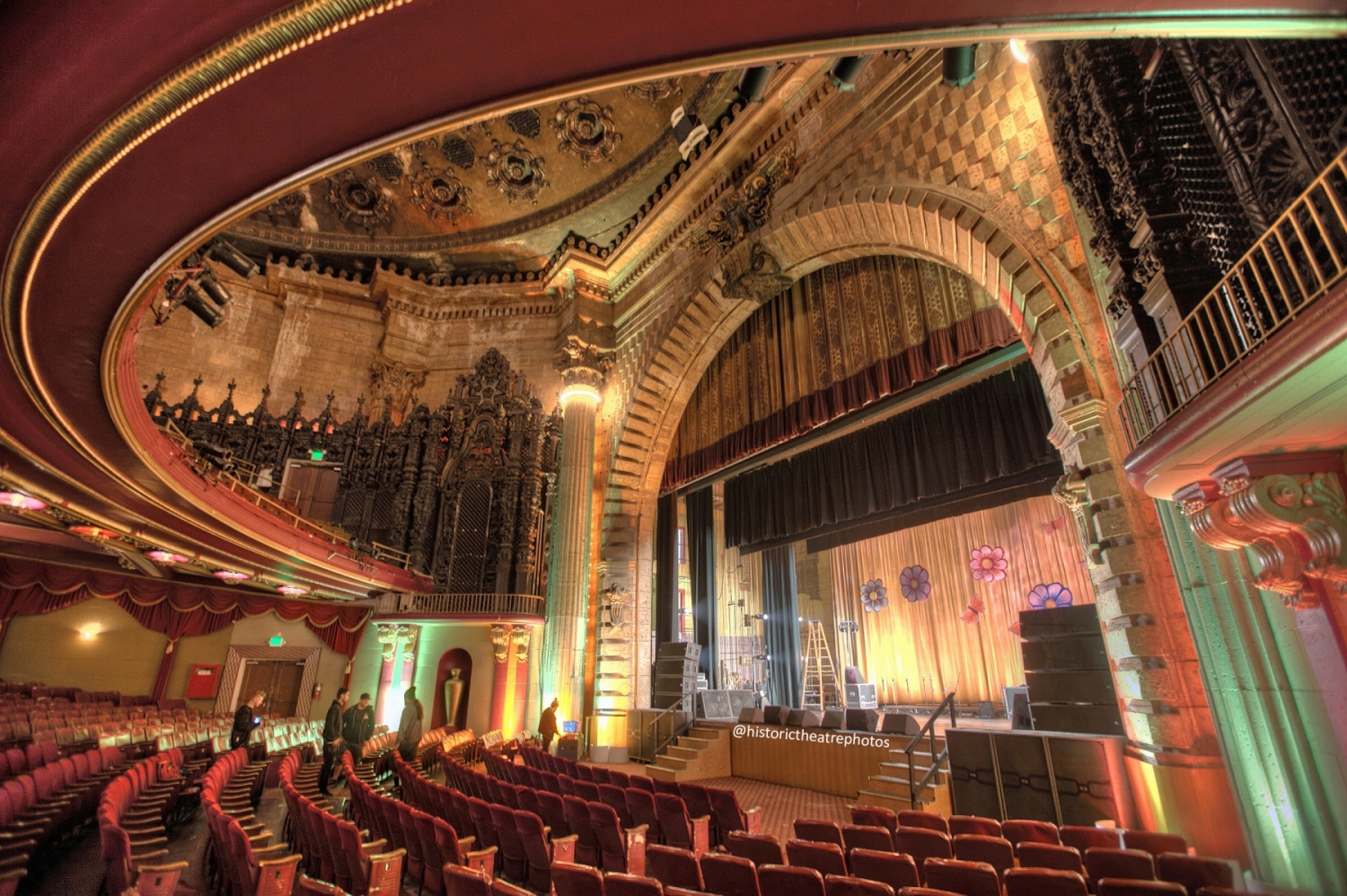 Million Dollar Theatre, Los Angeles: Stage from House Right