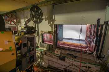 Million Dollar Theatre, Los Angeles: Projection Booth Ports
