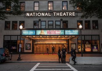 National Theatre, Washington DC: Marquee at night