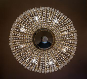 National Theatre, Washington DC: Lobby chandelier