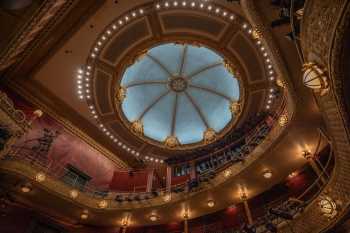 New Victory Theater, New York, New York: Ceiling Dome from Orchestra