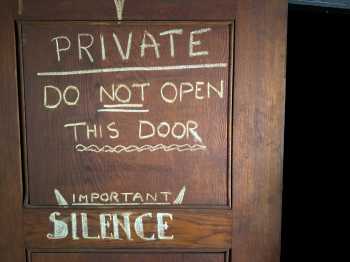Odeon Richmond, United Kingdom: London: Entrance Door to Stage, at Stage Left