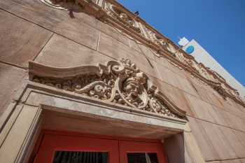 Orpheum Theatre, Phoenix: Door Pediment and Side Wall