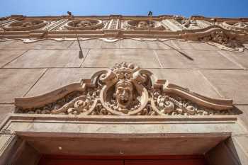 Orpheum Theatre, Phoenix: Pediment Closeup