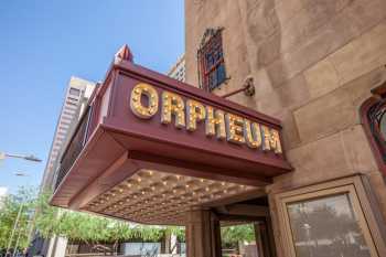 Orpheum Theatre, Phoenix: Marquee over Main Entrance