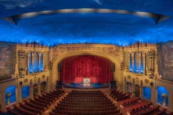 Orpheum Theatre, Phoenix, American Southwest: Auditorium from Balcony Center Front