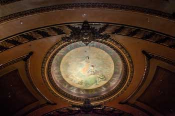 Palace Theatre, Los Angeles: Central lunette from Gallery