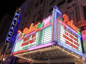 Palace Theatre, Los Angeles: Marquee and Blade Sign