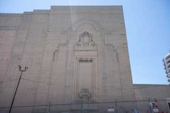 Pantages Theatre, Hollywood: Stagehouse Exterior Closeup