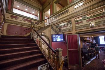 Paramount Theatre, Austin: Stairs to Upper Lobby