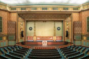 Pasadena Civic Auditorium: Fire Curtain and Organ