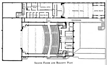 Second Floor Plan, 1925 (JPG)