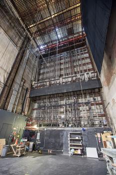 Pasadena Playhouse: Stage Right Counterweight Wall