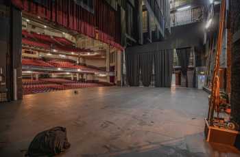 Edinburgh Playhouse, United Kingdom: outside London: Stage Left, looking across stage