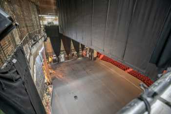 Edinburgh Playhouse, United Kingdom: outside London: Stage from Fly Floor