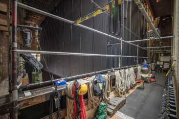 Edinburgh Playhouse, United Kingdom: outside London: Fly Floor, as seen from upstage