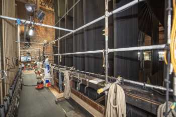 Edinburgh Playhouse, United Kingdom: outside London: Fly Floor, as seen from downstage