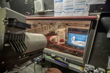 Edinburgh Playhouse, United Kingdom: outside London: View from Followspot Box