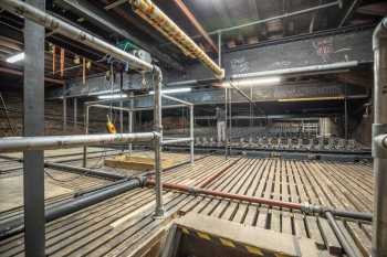 Edinburgh Playhouse, United Kingdom: outside London: Grid, from Stage Left looking across stage