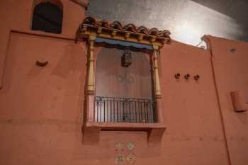 Plaza Theatre, Palm Springs, California (outside Los Angeles and San Francisco): Sidewall Closeup