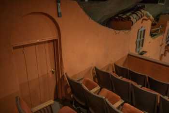 Plaza Theatre, Palm Springs, California (outside Los Angeles and San Francisco): Balcony Closeup