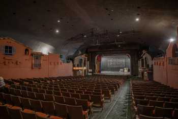Plaza Theatre, Palm Springs: Auditorium from Orchestra Right Rear
