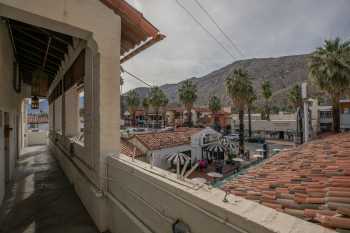 Plaza Theatre, Palm Springs, California (outside Los Angeles and San Francisco): Exterior Balcony