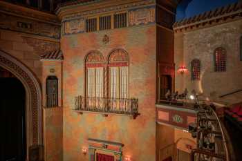 Polk Theatre, Lakeland, Florida: House Right at Balcony level