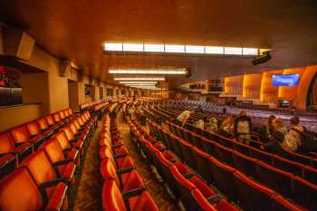 Radio City Music Hall, New York: Rear Orchestra Seating under First Mezzanine