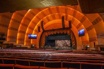 Radio City Music Hall, New York: Stage from Rear Orchestra Seating