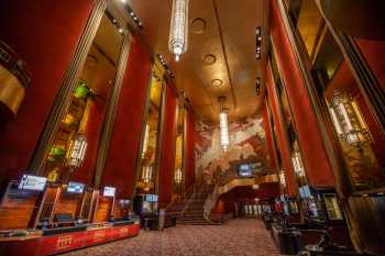 Radio City Music Hall, New York: Grand Foyer from East side