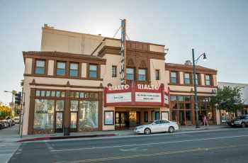 The restored exterior, with retail units and apartments flanking the theatre’s entrance