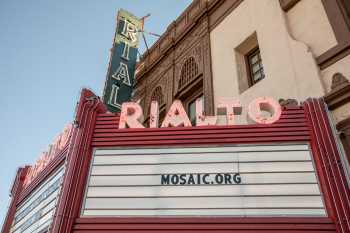 Rialto Theatre, South Pasadena: Restored Marquee Closeup
