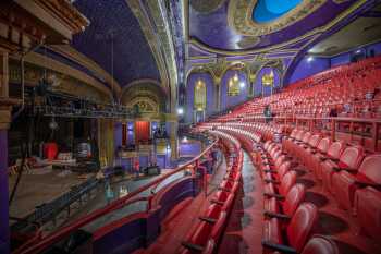 Riviera Theatre, Chicago: Seating from Balcony Left