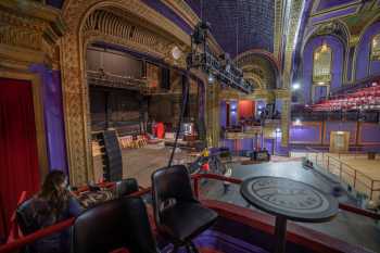 Riviera Theatre, Chicago: Stage from House Left Boxes