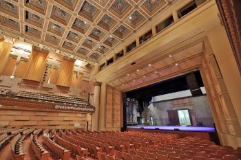 Royce Hall, UCLA: Stage from Orchestra right