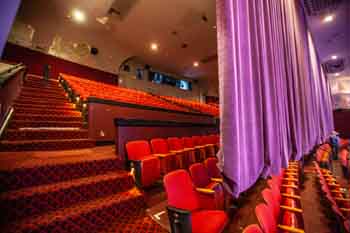 Saban Theatre, Beverly Hills: Upper Balcony, behind divider curtain