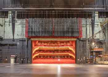 San Diego Civic Theatre: Empty Stage with view to Auditorium
