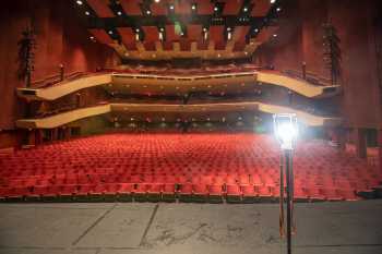 San Diego Civic Theatre: Stage and Auditorium with Ghost Light