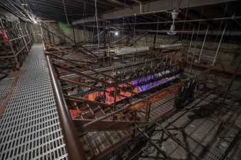 Stefanie H. Weill Center for the Performing Arts, Sheboygan, American Midwest (outside Chicago): Lighting positions in Auditorium Attic