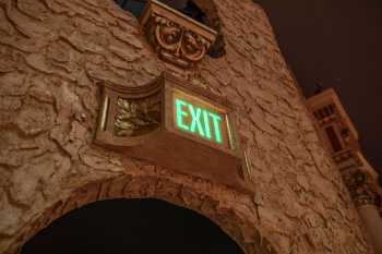 Stefanie H. Weill Center for the Performing Arts, Sheboygan, American Midwest (outside Chicago): EXIT sign