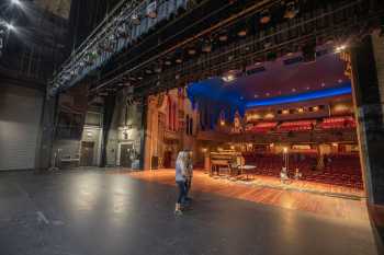 Backstage after the theatre’s renovation in the late 1990s